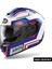 Aıroh ST.501 Square Mavi Kırmızı Gloss Kask 1
