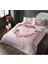 Taç Çift Kişilik Nevresim Takımı - Lover Pembe 1