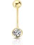 0.15 Ct Pırlanta Göbek Piercing 1