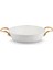 Maya Granit Sahan Altın Kulp - Beyaz - 20 cm 1