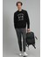 Edwın Erkek Sweatshirt Siyah 2