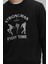 Edwın Erkek Sweatshirt Siyah 3