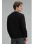 Edwın Erkek Sweatshirt Siyah 4