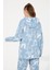 Kadın Mavi Sweatshirt 50254460-VR036 5