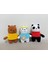 We Bare Bears Ayıcık Seti Amigurumi Organik Oyuncak 1