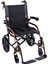 GK863LABJ-12 Jet Black Transfer Alüminyum Tekerlekli Sandalye 1