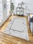 Dekoratif Kaymaz Taban Yıkanabilir Modern Halı DELÜX-1029 1
