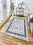 Dekoratif Kaymaz Taban Yıkanabilir Modern Halı DELÜX-1031 1
