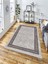 Dekoratif Kaymaz Taban Yıkanabilir Modern Halı DELÜX-5050 1