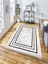 Dekoratif Kaymaz Taban Yıkanabilir Modern Halı DELÜX-5048 1