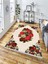 Dekoratif Kaymaz Taban Yıkanabilir Modern Halı DELÜX-6015 1