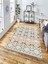 Dekoratif Kaymaz Taban Yıkanabilir Modern Halı DELÜX-6067 1