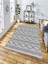Dekoratif Kaymaz Taban Yıkanabilir Modern Halı DELÜX-6084 1