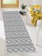 Dekoratif Kaymaz Taban Yıkanabilir Modern Halı DELÜX-6084 2