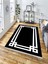 Dekoratif Kaymaz Taban Yıkanabilir Modern Halı DELÜX-7021 1