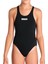 Team Swimsuit Swim Tech Solid Çocuk Siyah Yüzücü Mayosu 004764550 1