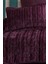 Elart comfort Yeni Nesil Uykuseti - 3 Parça Velvet Mürdüm (230X220CM) 2