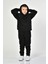 Kapüşonlu Erkek Çocuk Sweatshirt - Siyah Siyah - 8-10 Yaş 3