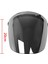 Figatia 4x Açık Kalkan 3 Snaps Kask Vizör Rüzgar Kalkanı Lens Gümüş 20 cm (Yurt Dışından) 5