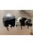 Motosiklet Aksesuarlarını Gösteren 4pc Kask Tutucu Rafı (Yurt Dışından) 5