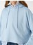Kapüşonlu Crop Sweatshirt 5