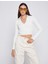 Polo Yaka Crop Tişört Uzun Kollu 1