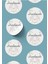 Sticker Kuşe -Hand Made- 4 x 4 50 Adet 2