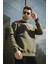Gomez Fitted Üç Iplik Şardonlu Pamuklu Bisiklet Yaka Sweatshirt 3