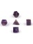Ametist Doğal Taş Platonik Set 2