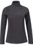 Pinna Yarım Fermuarlı Kadın Polar Sweatshirt Antrasit 1