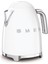 Smeg 50's Style Beyaz Kettle - 1x2 Ekmek Kızartma Makinesi ve Filtre Kahve Makine Seti Klf-Tsf-Dcf 4