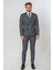 Arendal Likralı Slim Fit T100 Kruvaze 6 Drop Takım Elbise Desenli 1