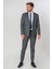Arendal Likralı Slim Fit T100 Kruvaze 6 Drop Takım Elbise Desenli 5