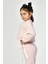 Bisiklet Yaka Crop Kız Çocuk Sweatshirt - Pembe Pembe - 8-10 Yaş 3
