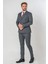 Gjøvik Slim Fit Likralı T117 Kruvaze 6 Drop Takım Elbise Desenli 2