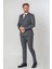 Gjøvik Slim Fit Likralı T117 Kruvaze 6 Drop Takım Elbise Desenli 3