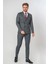 Gjøvik Slim Fit Likralı T117 Kruvaze 6 Drop Takım Elbise Desenli 4