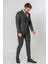 Egersund Slim Fit Likralı T113 Kruvaze 6 Drop Takım Elbise Desenli 3