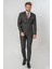Egersund Slim Fit Likralı T113 Kruvaze 6 Drop Takım Elbise Desenli 5