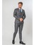 Farsund Slim Fit Likralı T114 6 Drop Kruvaze Takım Elbise Desenli 5