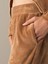 Kadın Camel Kadife Sweat Pantolon 3