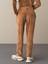 Kadın Camel Kadife Sweat Pantolon 4
