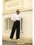 Kadın Süper Yüksek Bel Geniş Paça Wide Leg Jeans Pantolon 2