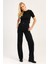 Kadın Süper Yüksek Bel Geniş Paça Wide Leg Jeans Pantolon 2