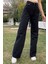Cep Detaylı Yüksek Bel 90's Wide Leg Jeans 3