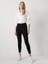 Solmayan Likralı Skinny Jeans Toparlayıcı Simsiyah Kot Pantolon 2