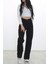 Cep Detaylı Yüksek Bel 90's Wide Leg Jeans 2