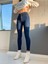 Faye Koyu Mavi Kot Pantolon Dar Paça Yüksek Bel - Skinny Jeans 1