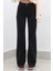 Kadın Süper Yüksek Bel Geniş Paça Wide Leg Jeans Pantolon 2