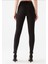 Renk Vermeyen Siyah Süper Skinny Jeans Kot Pantolon (Dar Paça) 5